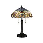 Quoizel Lighting TF3180TVB 2 Lights Vintage Bronze 150W Lyric Table Lamp