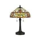 Quoizel Lighting TF5215TVB 2 Lights Vintage Bronze 150W Quinn Table Lamp