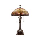 Quoizel Lighting TF6660BB 2 Lights Brushed Bullion 150W West End Table Lamp