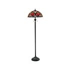 Quoizel Lighting TF879F 2 Lights Vintage Bronze 200W Larissa Floor Lamp
