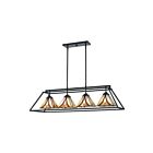 Quoizel Lighting TFAS442VA 4 Lights Valiant Bronze 400W Asheville Island Chandelier
