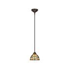 Quoizel Lighting TFKM1508VB 1 Light Vintage Bronze 100W Kami Mini Pendant