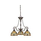 Quoizel Lighting TFKM5103VB 3 Lights Vintage Bronze 300W Kami Dinette Chandelier