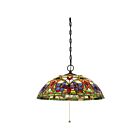 Quoizel Lighting TFVT1820VB 3 Lights Vintage Bronze 300W Violets Pendant