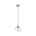 Quoizel Lighting TRG1508BN 1 Light Brushed Nickel 60W Trilogy Mini Pendant