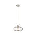 Quoizel Lighting TRG1510BN 1 Light Brushed Nickel 60W Trilogy Mini Pendant