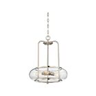 Quoizel Lighting TRG1816BN 3 Lights Brushed Nickel 180W Trilogy Pendant