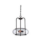 Quoizel Lighting TRG1816OZ 3 Lights Old Bronze 180W Trilogy Pendant