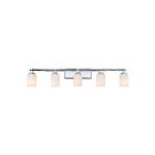 Quoizel Lighting TY8605C 5 Lights Polished Chrome 500W Taylor Bath Light
