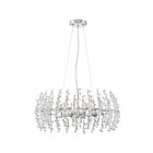 Quoizel Lighting VLA2823C 8 Lights Polished Chrome 320W Valla Pendant