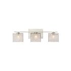Quoizel Lighting WCP8603BN Westcap 3 Lights 180W Brushed Nickel Bathroom Light Fixtures