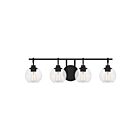Quoizel Lighting WTN8632MBK 4 Lights Matte Black 400W Winston Bath Light