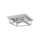 Quoizel Lighting WVR1312SS 2 Lights Stainless Steel 80W Westover Flush Mount