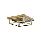 Quoizel Lighting WVR1612A 2 Lights Antique Brass 80W Westover Outdoor Lantern