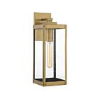 Quoizel Lighting WVR8406A 1 Light Antique Brass 100W Westover Outdoor Lantern