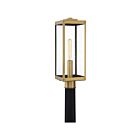 Quoizel Lighting WVR9007A 1 Light Antique Brass 150W Westover Outdoor Lantern
