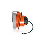 Leviton 430R12WLEV 30 Amp Pin & Sleeve Receptacle-Orange