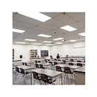 Reno Lighting RENO-24BLPL-DV-MW-MCCT-MS 2' x 4' White Panel Light Wattage and CCT Selectable