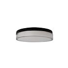 Reno Lighting RENO-CDD-7-15W-MCCT-BK 15W Black LED Flush Mount