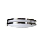 Reno Lighting Reno-cld-12-bn-mw-mcct-g2 Wattage Selectable LED Flush Mount