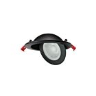 Reno Lighting RENO-LED-4-S9W-FG-5CCT-BK 9W 4" Gimbal Reccessed Light