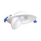 Reno Lighting RENO-LED-4-S9W-FG-5CCTWH 9W 4" White LED Floating Gimbal Potlight CCT Selectable