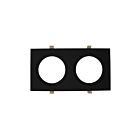 Reno Lighting RENO-MLP2-35-BK Black Multiple Lighting System Plate