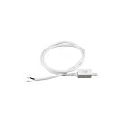 Reno Lighting RENO-NX-HL-OS Nexus 3' White In-Line On/Off Switch Hard-Wire Version