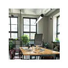 Reno Lighting RENO-RALS4-DV-MW-MCCT-BK 4' Black Architectural Linear Strip Light Wattage and CCT Selectable