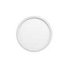 Reno Lighting RENO-S19R-MCCT-WH 19'' 35W White Round Surface-Mount Light CCT-Select