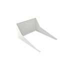 Reno Lighting RENO-SB-SHIELD-G3-R2-WH White Shoebox Shield for R53076