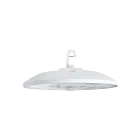Reno Lighting RENO-SLEEK-HUB-DV-MW-MCCT White Round Highbay Wattage and CCT Selectable