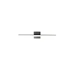 Reno Lighting RENO-VL-15W-MCCT-2FT 15W Black Vanity Light
