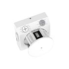Reno Lighting RENO-WLCY-MW-DV-MCCT-WH Clair Obscure White Outdoor Wall Light Wattage and CCT Selectable