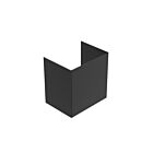 Reno Lighting RENO-WLCY-SQC-BK Black Square Cover