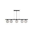 Renwil Chandra LPC44195-Lights 17.5W Matte Black Chandelier