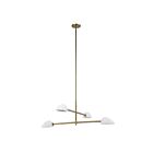 Renwil Tulla LPC4473 4-Lights Champagne 140W Rod Chandelier