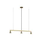 Renwil Linea LPC4474 3-Lights 105W Champagne Cord Chandelier