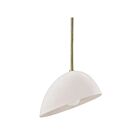 Renwil Corio LPC4477 1-Light Gloss Glaze Off-White 60W Rod Chandelier