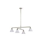 Renwil LPC4481 Isola LED 4-Lights 40W Plated Champagne Finish Pendant