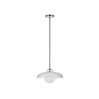 Renwil LPC4484 Dayana LED 1-Light 40W Plated Satin Nickel Finish Pendant