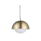Renwil LPC4485 Angelo LED 1-Light 40W Plated Champagne Finish Pendant