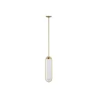 Renwil LPC4489 40W Plated Satin Dark Brass LED Pendant