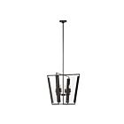 Renwil LPC4499 Toussaint 4-Lights 5W Plated Dark Bronze LED Pendant