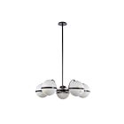 Renwil LPC4504 Roca 5-Lights 40W Alabaster Incandescent/LED Pendant