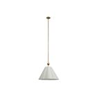 Renwil LPC4507 Arielle 1-Light 15W Plated Dark Antique Brushed Brass LED Pendant