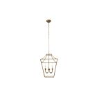 Renwil LPC4508 Versailles 4-Lights 5W Plated Dark Antique Brushed Brass LED Pendant
