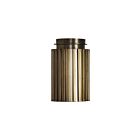 Renwil LPC4515 Fenice 1-Light 8.5W Plated Dark Antique Brushed Brass LED Semi Flush Mount