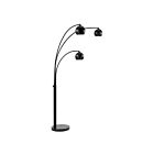 Renwil Folia LPF3150 Powder Coated Matte Black 120W Floor Lamp