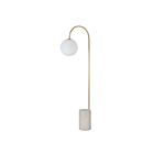 Renwil Merlot LPF3151 Satin Brass 60W Floor Lamp